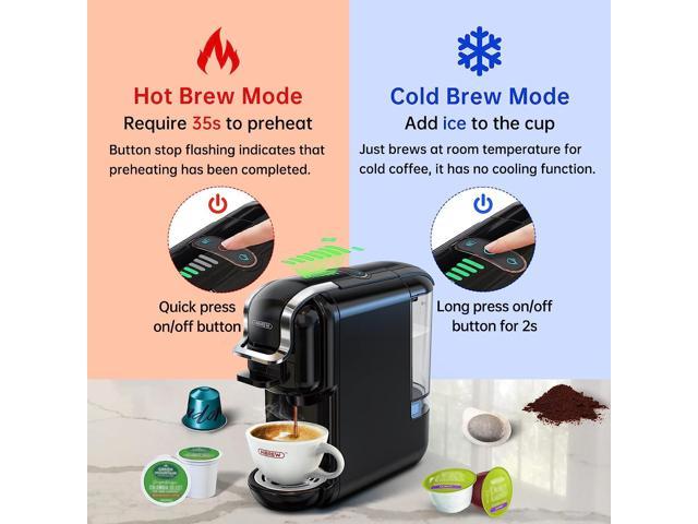 Chulux Hot Selling High Compatible Capsule Coffee Machine Electric  Automatic Coffee Maker - China Coffee Machine for Office and 3 in 1 Italian  Espresso price