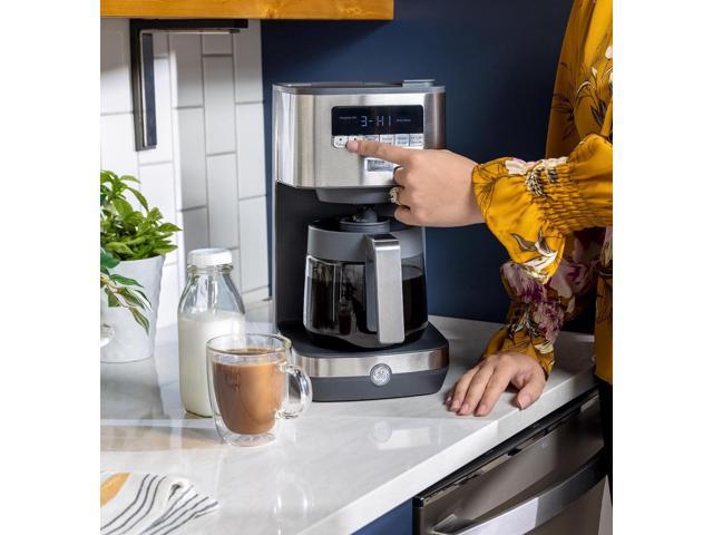 LITIFO Single Serve Coffee Maker with Milk Frother, 6 In 1 Coffee Machine  for Tea, K Cup Pods & Ground Coffee, Compact Cappuccino Machine and Latte