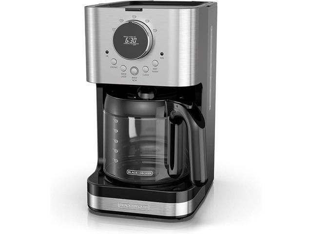 The 12-Cup QuickTouch Programmable Coffeemaker, Black, CM1060B