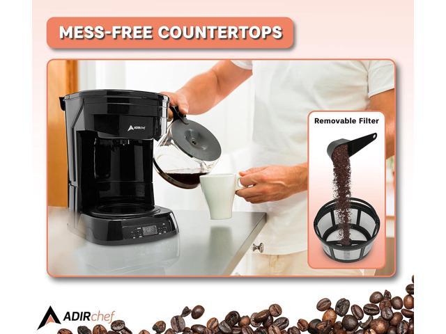 adirchef 12 cup coffee maker