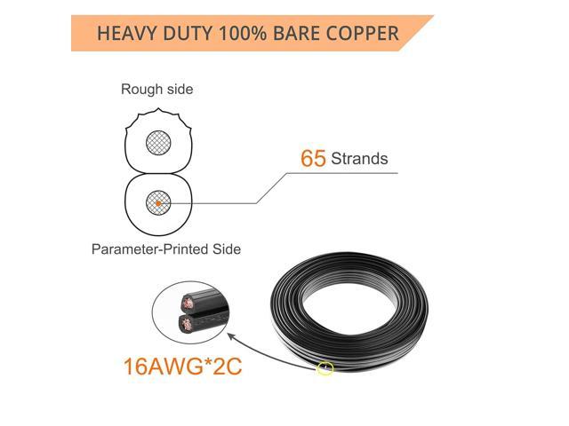 UBOORY 16/2 Low Voltage Landscape Wire 100Feet, 16 Gauge Wire 2