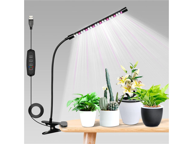iPower LED Grow Lights with Full Spectrum Plant Growing Lamp for Indoor ...