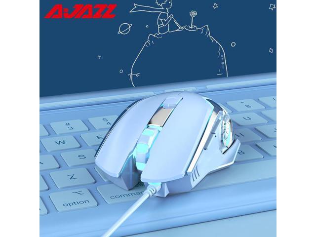 AJAZZ AJ120 USB Wired Gaming Mouse Backlit 6 buttons 8000 DPI Macro ...