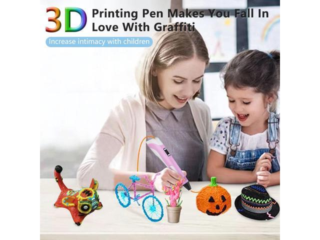 3D Printing Drawing Doodler Pen with Filiament + LCD Screen