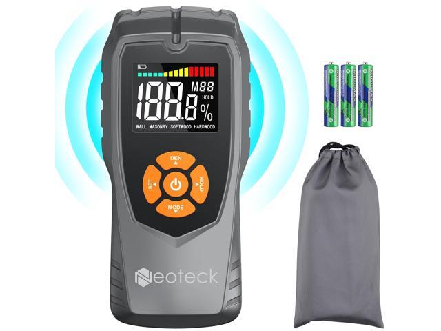 Pinless Wood Moisture Meter with LCD Display and Sound Alarm