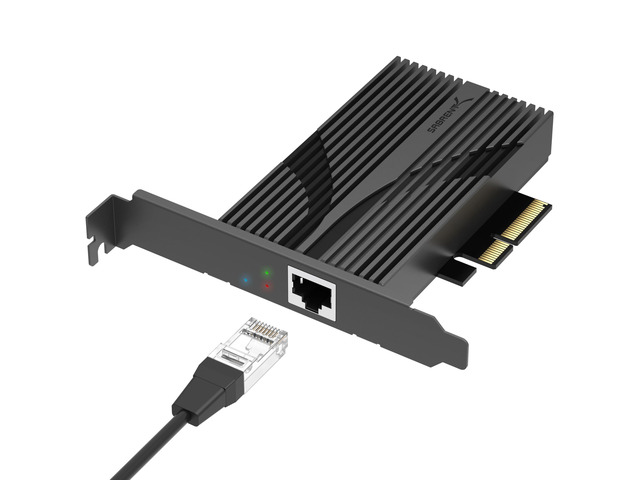 SABRENT 10 Gigabit Ethernet PCIe Network Adapter PCIe 3.0 x4 Card ...