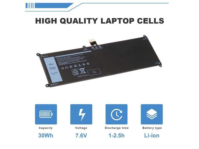 30Wh Battery for Dell XPS 12 9250 Latitude 12 7275 - Newegg.com