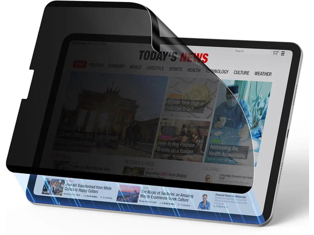 Reusable Screen Protector ESR Screen Protector for iPad Pro 12.9 Inch (2022/2021/2020/2018 ...