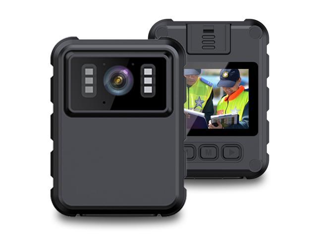 Body camera with Night Vision 1296P Wearable camera with 2'' IPS Screen ...