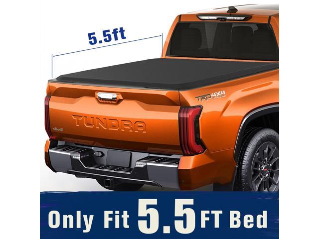 TIPTOP Soft Roll-Up Tonneau Cover Truck Bed For 2022 2023 Tundra 5.6ft ...