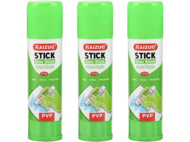 Glue Sticks for 3D Printer Bed, FYSETC PVP Solid Glue Stick Glass Bed Adhesive for Ender 3 V2 Pro - Kobrra Max - SR- Ender 5 S1 Plus -Prusa MK3S+ Heat