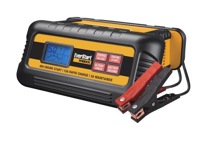 EverStart Maxx 15 Amp Battery Charger and Maintainer with 40 Amp Engine  Start (BC40BE) 