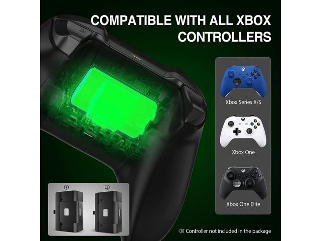 2 Pack Rechargeable Controller Battery Pack for Xbox One/Xbox