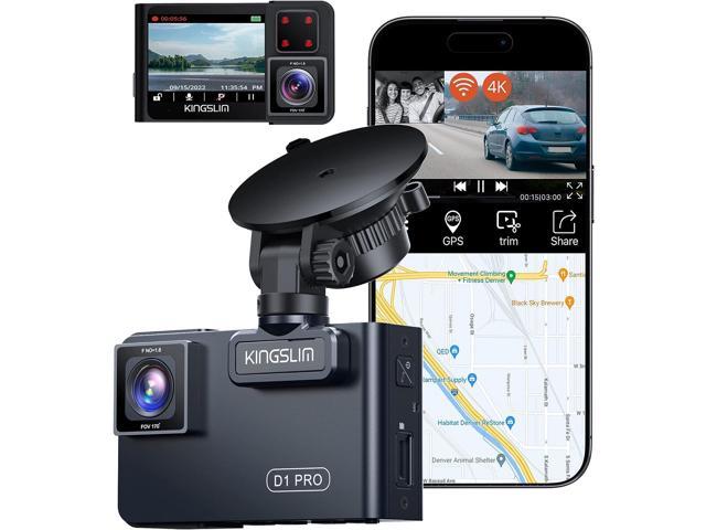 4 Channel WiFi Dash Cam, Vantrue N5-G 2.5K+1080P+1080P+1080P Dash Camera,  Voice Control, 24H Parking Mode, GPS, Buffered Motion Detection, IR Night  Vision, Support 512GB Max 