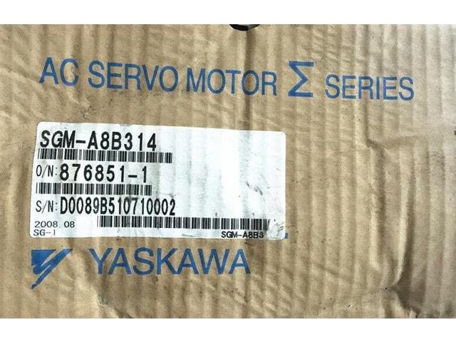 1PC YASKAWA AC SERVO MOTOR SGM-A8B314 NEW ORIGINAL FREE EXPEDITED