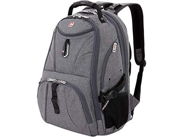 SwissGear 1900 Scansmart TSA 17-Inch Laptop Backpack, Gray Heather