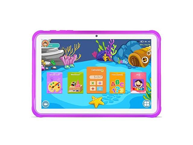 Kids Tablet 10 Inches, Quad Core Android 3GB+64GB Storage Dual Camera WiFi Bluetooth 1280 x 800 IPS Touch Screen for Kids APP Preinstalled & Parent Control Kids Learning Education(2023 Release)