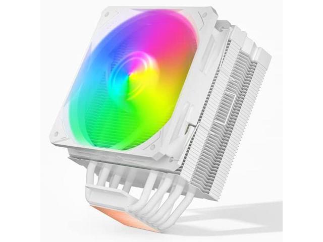 Uphere S6c4 Cpu Air Cooler Lga 1700 Ready 6 Heat Pipes 120mm Pwm Processor Cooler With 5v Argb