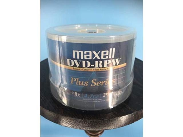 Maxell 635061 Pro Plus Series DVD-R White Inkjet Hub Printable 8X(50-PK ...