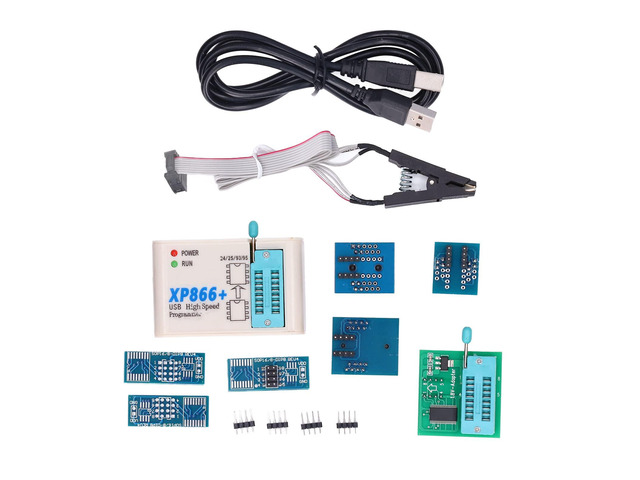 High Speed USB Programmer Kit XP866 SPI Flash Programmer Module BIOS ...