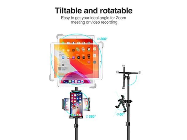 elitehood iPad Tripod Stand, 65-inch Height Adjustable iPad Stand ...