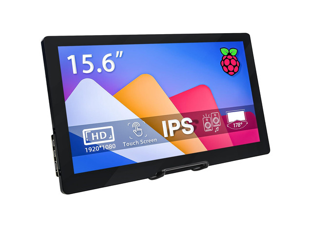 HAMTYSAN 15.6 Inch Raspberry Pi Screen FHD 1920x1080 Touchscreen ...