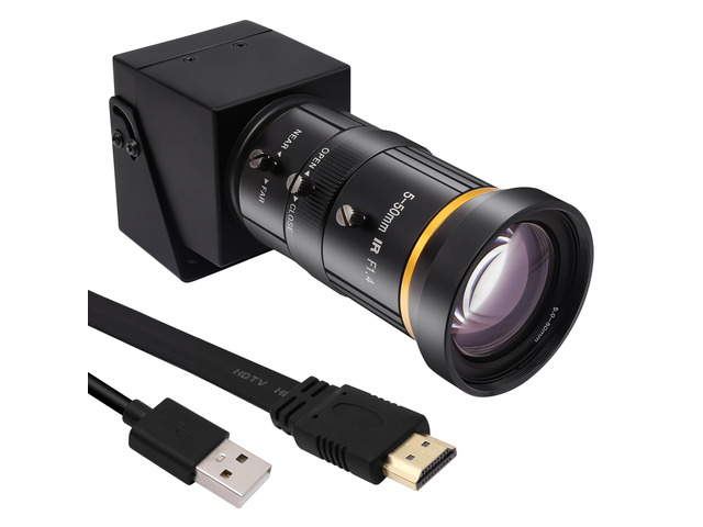 SVPRO HDMI Camera 4K USB Camera HD Streaming Webcam with 5-50mm ...