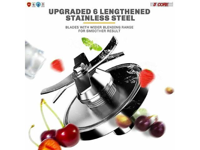 Professional Blender Electric Blenders Countertop Soup Smoothie Shake Mixer Food Blend Grind 5 Core 5C 521 - 1 Bottle