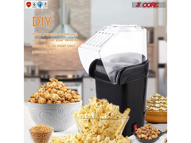 Dropship 5Core Popcorn Machine Hot Air Electric Popper Kernel Corn Maker  Bpa Free No Oil POP Y to Sell Online at a Lower Price