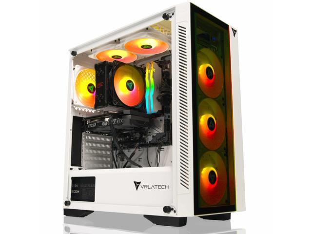 VRLA Tech Gaming PC Desktop GeForce RTX 4060 Ryzen 5 5600X 32GB 3200 ...