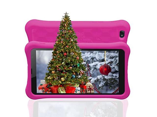Kids Tablet 8 inch, Tablet for Kids Android 11 Quad Core 32GB Storage 5.0MP Dual Camera HD WiFi Tablet, Parents Control Toddlers Educational Games (Pink)