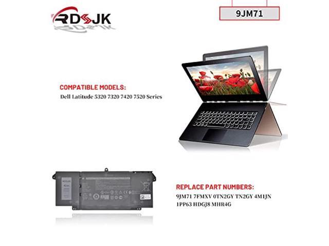 RDSJ 9JM71 Laptop Battery for Dell Latitude 13 5320 7320 14 7420