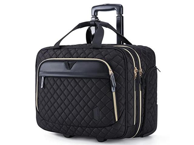  BAGSMART Laptop Bag for Women, 15.6 Inch Computer Bag,Laptop  Carrying Case,Laptop Business Briefcase,Office Bag Travel Work,Black :  Electronics