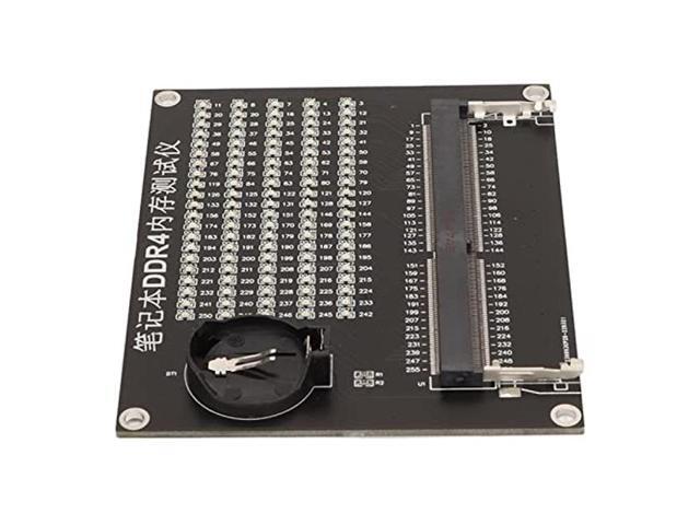 Laptop DDR4 Memory Test Card, 105 LED Indicators Computer DDR4 ...