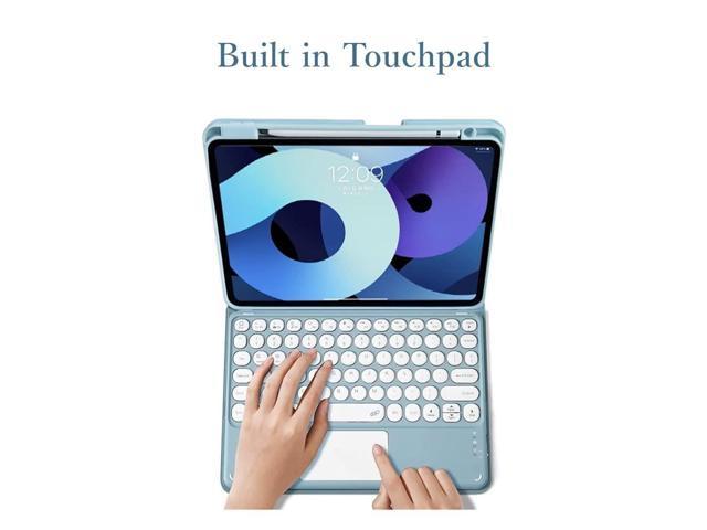 kaitesi iPad 10th Generation Keyboard Case - Touchpad Detachable ...