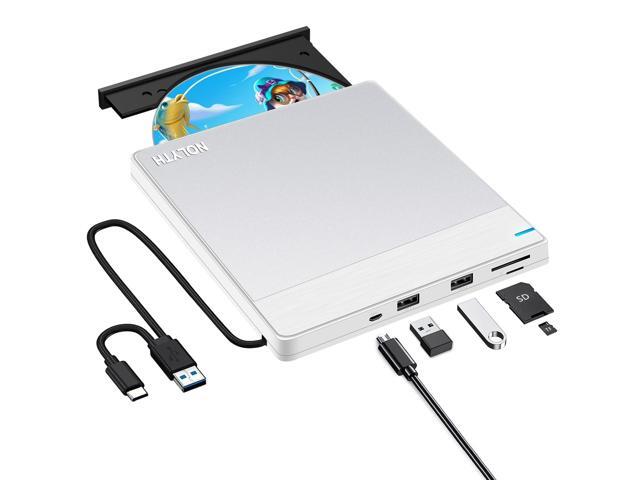 NOLYTH External CD/DVD Drive for Laptop, USB DVD Drive External, Ultra ...