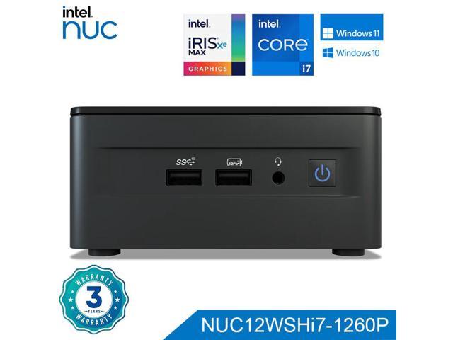 Intel NUC 12th NUC12WSHi7 i7-1260P Core Processor Iris Xe Graphics