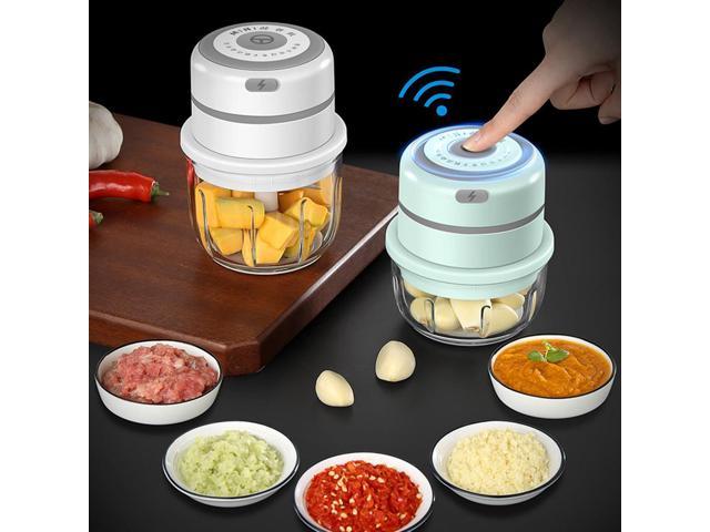 Home Electric Meat Grinder Portable Blender Spiral Vegetable Slicer Food  Processor Multifunctional Kitchen Round Chopper