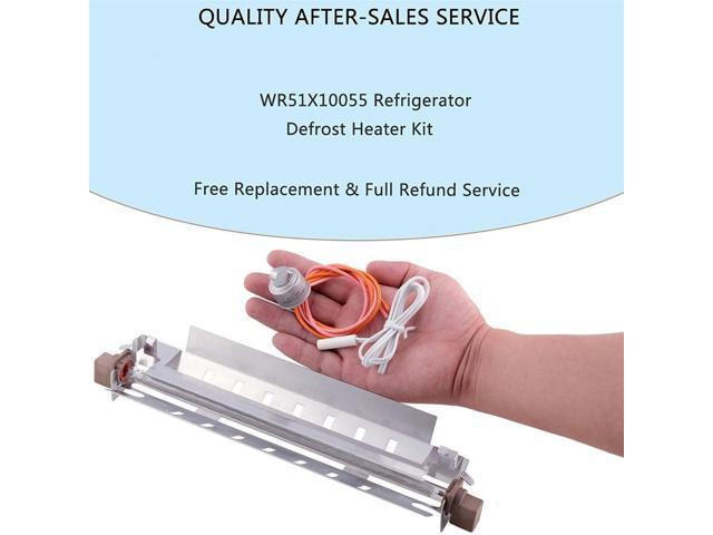 WR50X10068 Temperature Sensor Assembly WR51X10055 Refrigerator Defrost  Heater Metal Material for GE Refrigerator 