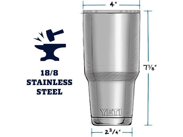 Yeti Rambler 30 Oz. Seafoam Stainless Steel Insulated Tumbler with Mag –  Hemlock Hardware