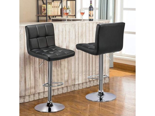 Yaheetech Bar Stools Set of 2 - Modern Adjustable Kitchen Island