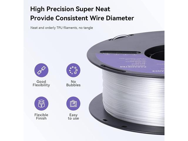 SUNLU AntiString PLA Filament 1.75mm APLA 3D Printer Filament 1.75mm, 1kg  Spool (2.2lbs), Dimensional Accuracy +/- 0.02mm, Neatly Wound 3D Printing