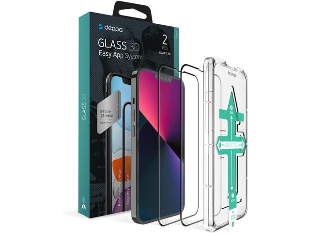 RhinoShield 3D Impact Transparent Screen Protector Compatible with [iPhone  13 mini] | Ultra Impact Protection - 3D Curved Edge for Full Coverage 