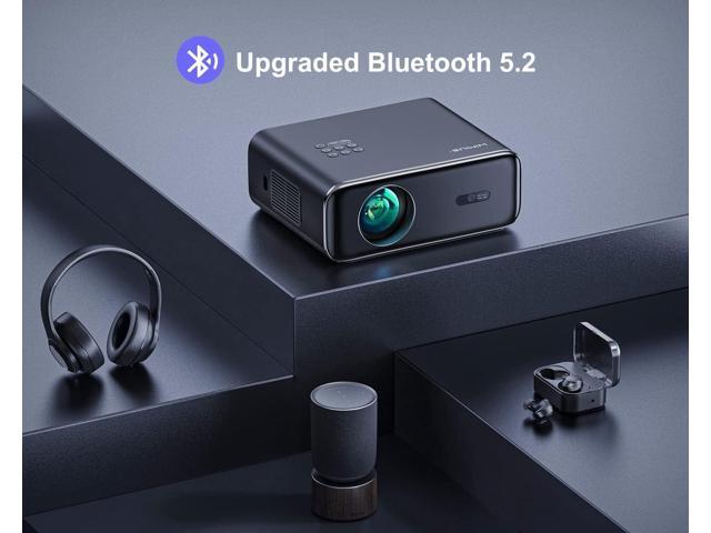 Auto Focus] Projector with WiFi 6 and Bluetooth 5.2, 500 ANSI