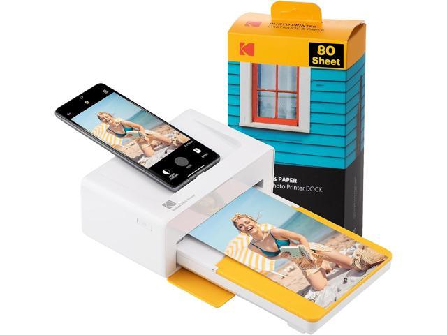 KODAK Dock Plus 4PASS Instant Photo Printer (4x6 inches) 90 Sheets  Bundle, Welcome to consult