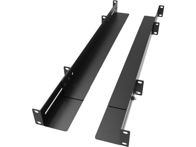JINGCHENGMEI 1U 19inch Server Rack Rails -15-24 inch Adjustable Depth ...