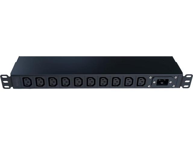 WatchfulEyE 120/240V C13 PDU WTH-CS/PDU-C13-E Heavy Duty Metal 1U Rack Mount  Input C20 20A Open end (Without Extension Cord), Welcome to consult 