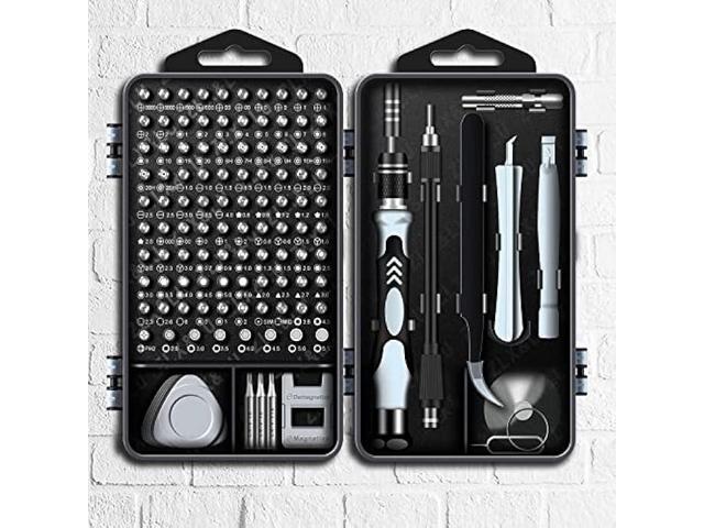 ZLX&LU Precision Screwdriver Set, Small Computer and Laptop Repair Tool Kit, Consisting of 101 Mini Screwdriver Bits, Suitable... 