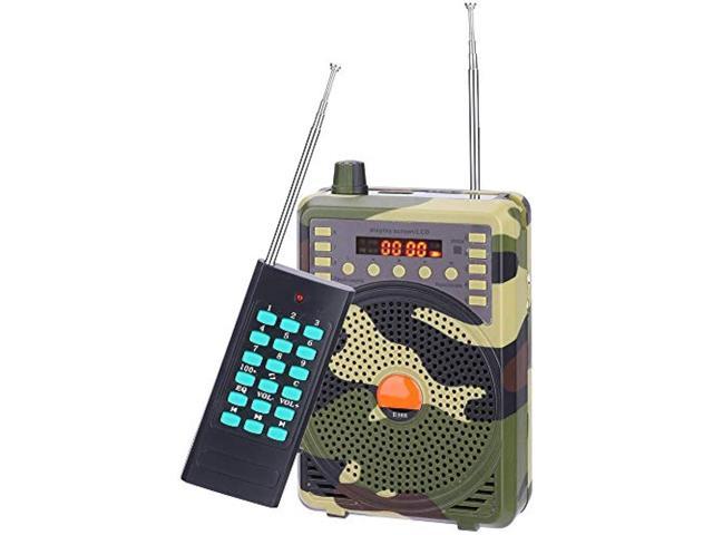 Rehomy Hunting Speaker, Portable Outdoor Electronic Bird Caller, Hunting  Decoy Calls MP3 Speaker Remote Controller Kit US Plug