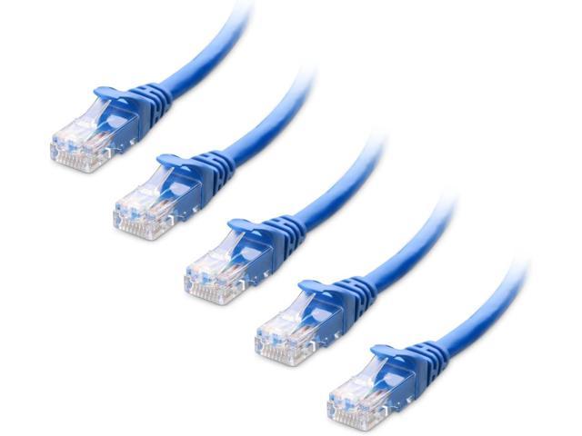 CableCreation 20 Feet CAT 5e Ethernet Patch Cable, RJ45 Computer Network  Cord, Cat5/Cat5e/Cat6 LAN Cable UTP 24AWG+100% Copper Wire for PC, Mac